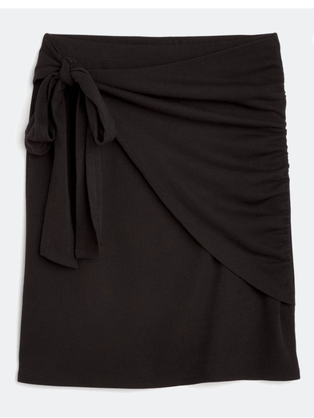 Heatherly Hailey Ruched Side Tie Skirt, Medium